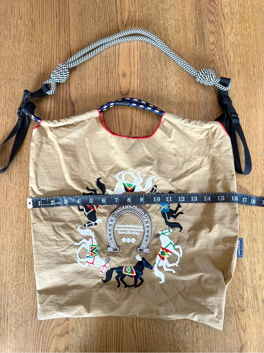 Ball and Chain brand equestrian